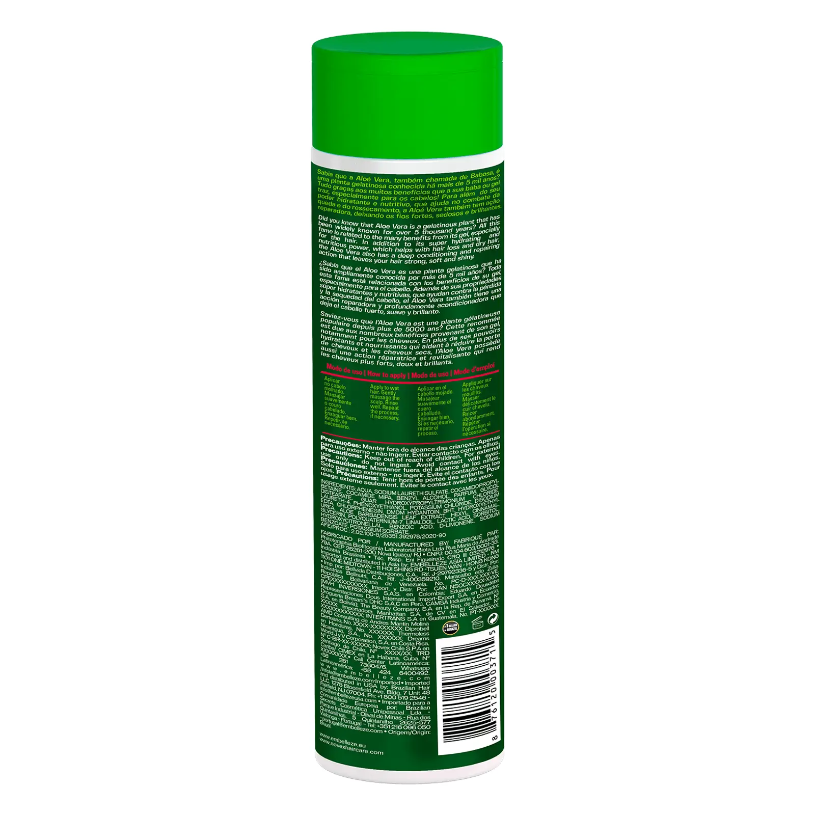 Champô Novex Super Babosão Aloe Vera 300ml - Imagen 2