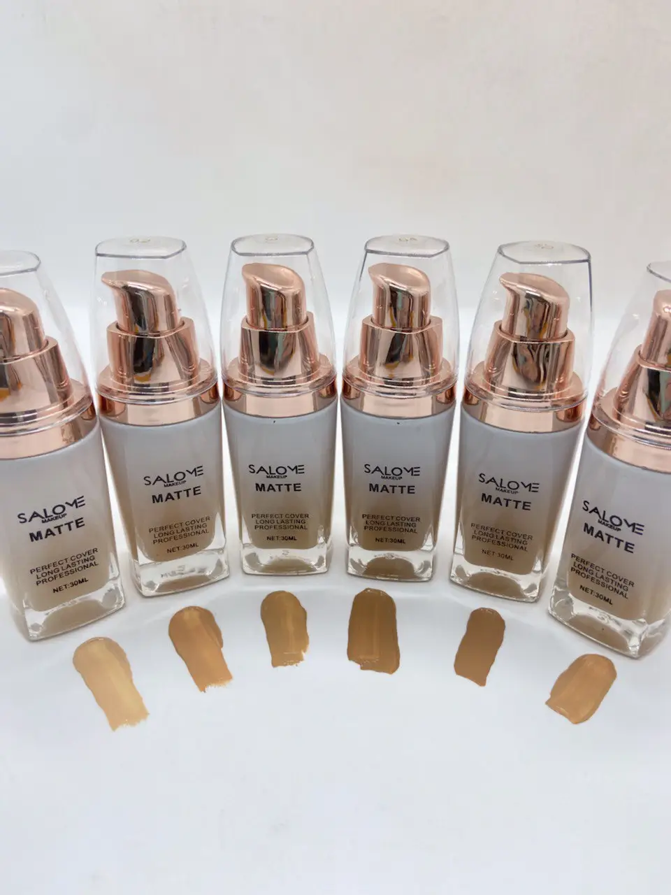 Mate Perfect Cover. Base con acabado natural Salome Makeup - Imagen 4