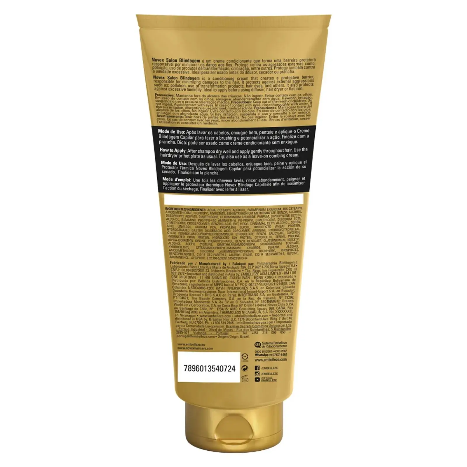 Novex Salon Blindaje 400g - Imagen 2